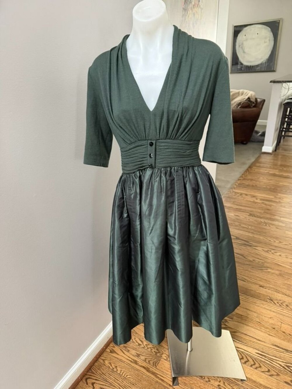 KEVAN HALL 50s Style Cocktail Dress Size 6